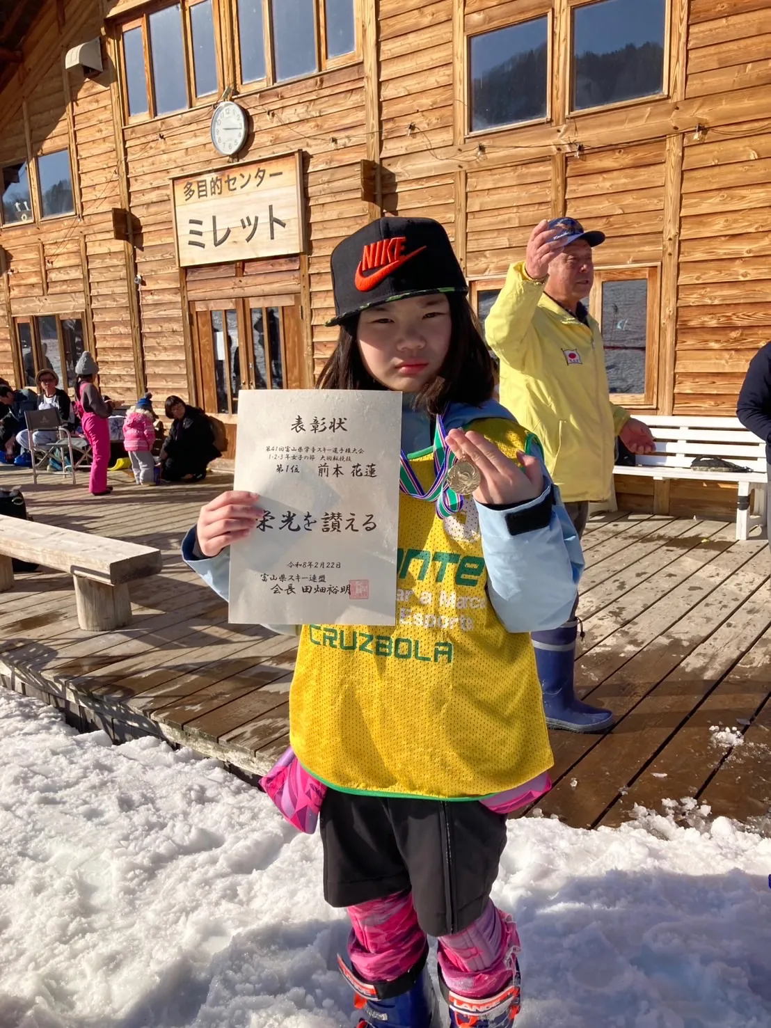 前本花蓮選手が富山県大会で初優勝